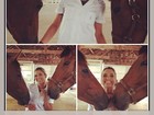 Flávia Alessandra posa ao lado de seus cavalos em 'Salve Jorge'