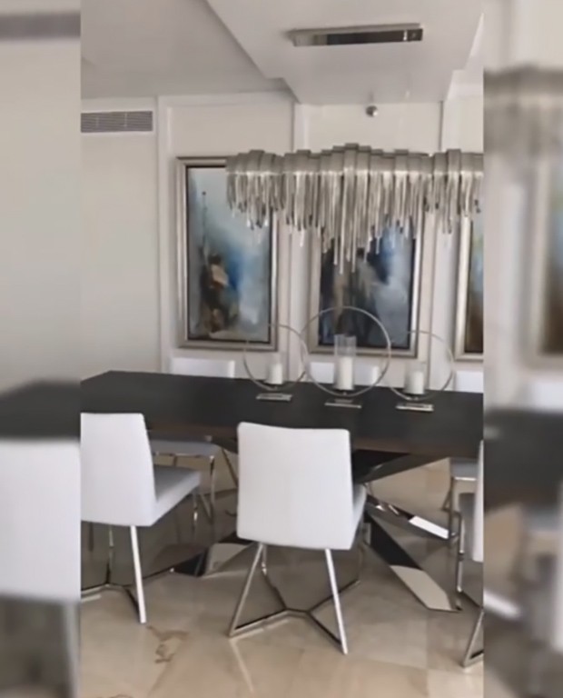 Zilu mostra apartamento em Miami (Foto: Reprodução/Instagram)