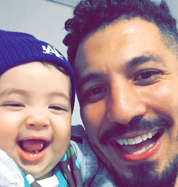 Fernando Medeiros com o filho (Foto: Reprodução/ Instagram)