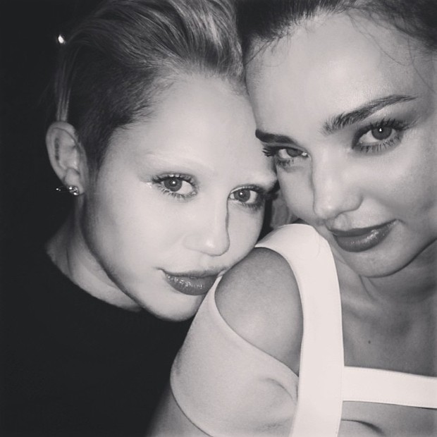 Miley Cyrus e Miranda Kerr (Foto: Instagram/ Reprodução)