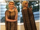 Andressa Urach mostra sua linha de vestidos com capa: ‘Disfarça bumbum’