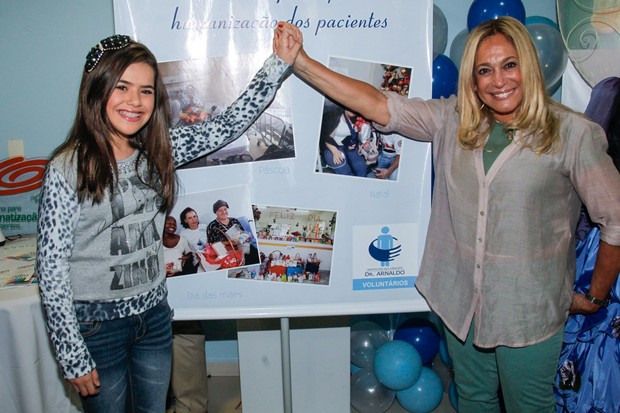 Susana Vieira e Maisa Silva (Foto: Manuela Scarpa/Photo Rio News)