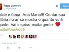 Ana Maria Braga revela tumor e fãs repercutem notícia nas redes sociais