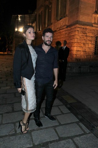 Sophie Charlotte e Daniel de Oliveira (Foto: Marcello Sá Barretto / AgNews)