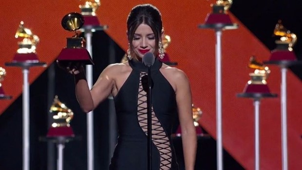 Paula Fernandes no Grammy Latino (Foto: Instagram / Reprodução)