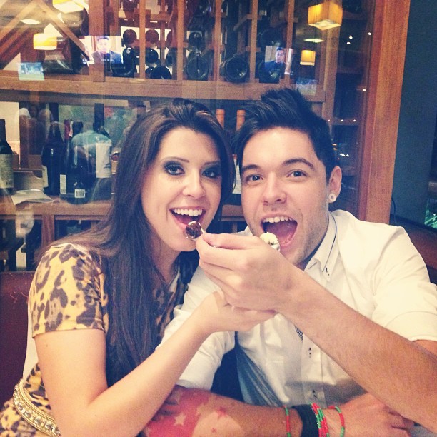 Ex-BBBs Andressa e Nasser (Foto: Instagram/ Reprodução)