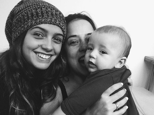Paloma Duarte com os filhos (Foto: Reprodução/Instagram)
