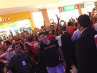 André Martinelli causa alvoroço durante evento em Maceió