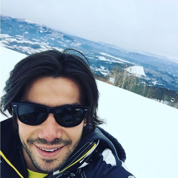 Mariano em estação de esqui (Foto: Reprodução/Instagram)