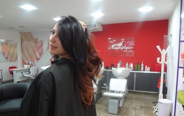 Priscila Pires mostra novo cabelo (Foto: Divulgação)
