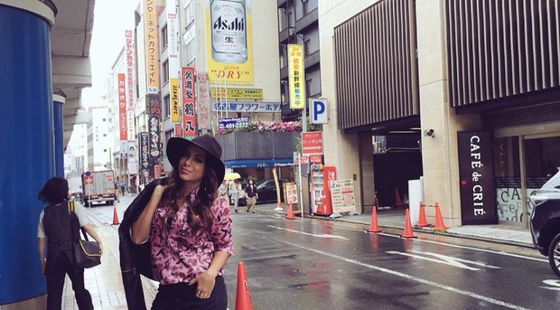 Anitta em Nagoya, no Japão (Foto: Instagram/ Reprodução)