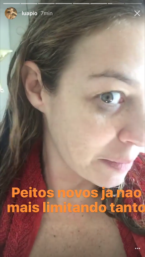 Luana Piovani (Foto: Snapchat / Reprodução)