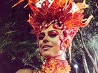 Thaila Ayala comenta fantasia para desfile da Gaviões: 'Como o fogo'