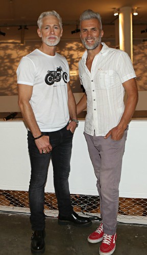 Jorge Gelati e Marcos Luko (Foto: Celso Tavares / EGO)