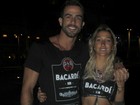 Gabriela Pugliesi curte noite de metal com o novo namorado no Rock in Rio