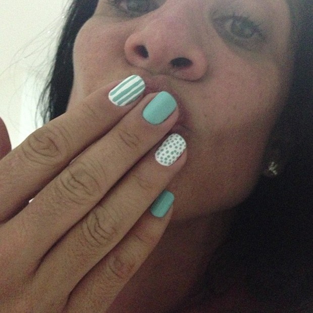 Scheila Carvalho posta foto das unhas (Foto: Instagram / Reprodução)