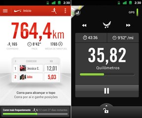 BELEZA - Aplicativos de dieta - Nike Running App (Foto: Reprodução)