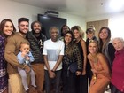 Depois de internação, Gilberto Gil reúne a família no Rio para show