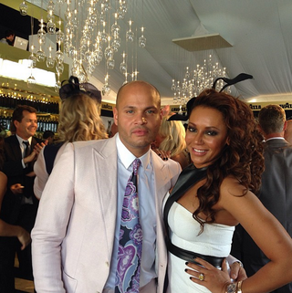 Stephen Belafonte e Mel B (Foto: Reprodução/Instagram)