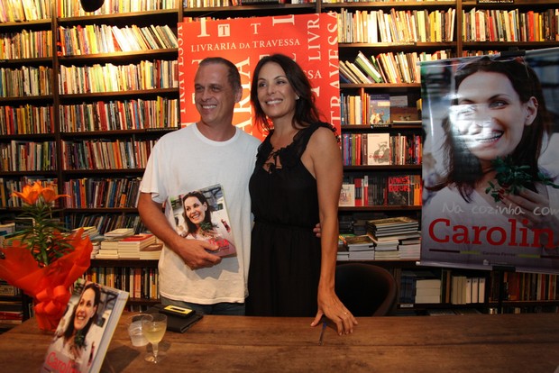 Carolina Ferrraz e Guilherme Fontes (Foto: Claudio Andrade/Fotorio News)