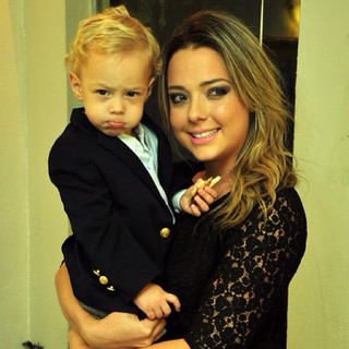 Carolina Dantas posta com o filho, Davi Lucca (Foto: Instagram / Reprodução)