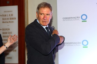 Harrison Ford no jantar de lançamento do Centro de Sustentabilidade das Américas (Foto: Iwi Onodera / EGO)