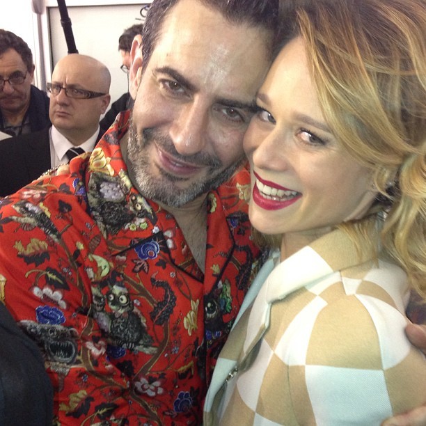 Marc Jacobs e Mariana Ximenes (Foto: Instagram)
