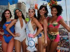 Famosas se fantasiam para o Bloco da Favorita, no Rio