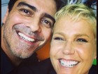 Xuxa se declara para Junno Andrade em aniversário de namoro: 'Te amo'