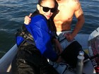 Namorado de Jennifer Lopez leva cantora para praticar wakeboarding