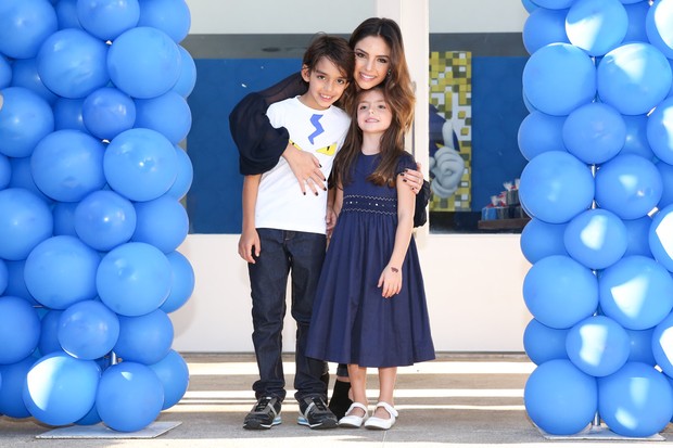 Festa de aniversário de Luca, filho de Carol Celico e Kaká (Foto: Manuela Scarpa/Brazil News)