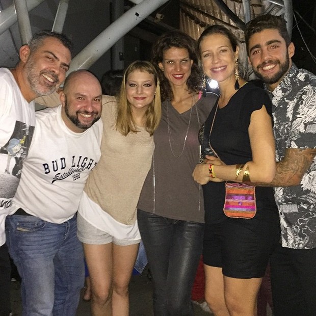Luana Piovani e amigos (Foto: Reprodução/ Instagram)