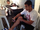Sergio Malheiros depila as pernas para atuar no cinema