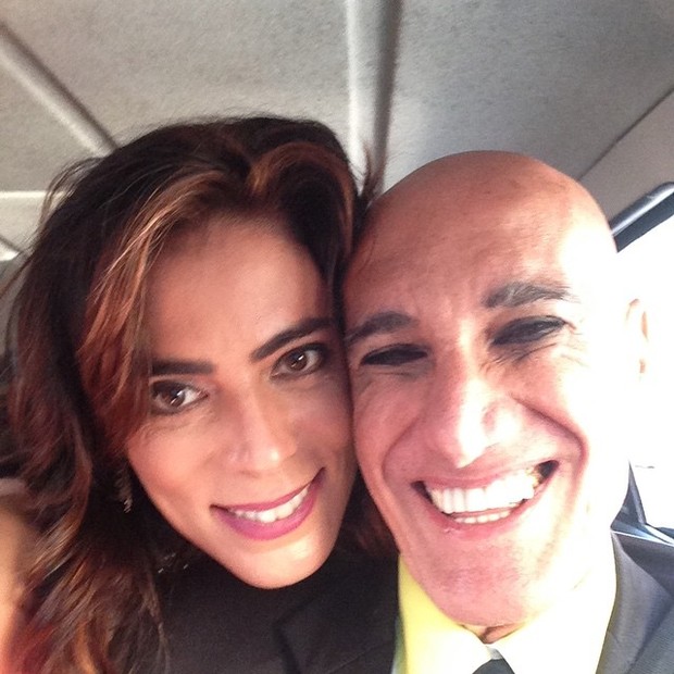 Heloisa Faissol com Amin Khader (Foto: Reprodução/Instagram)