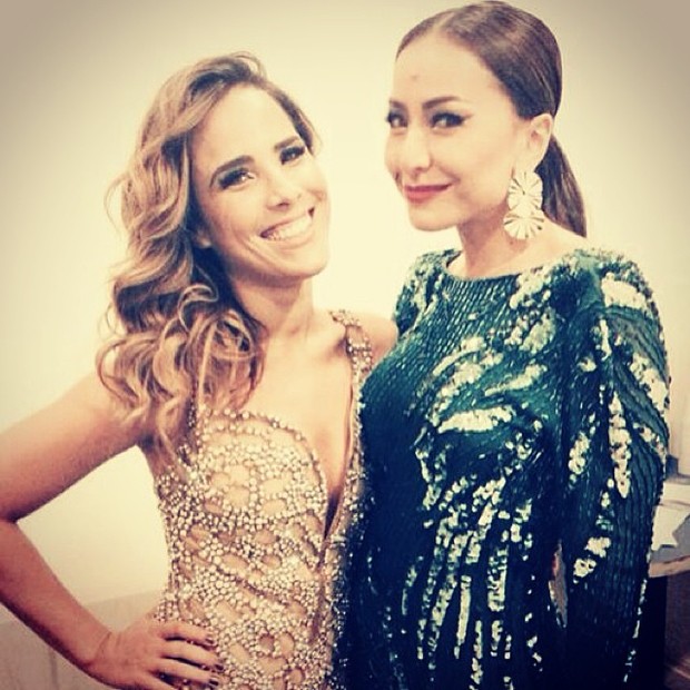Wanessa e Sabrina Sato em prêmio em São Paulo (Foto: Instagram/ Reprodução)