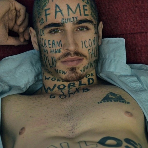 Modelo tatuado Vin Los (Foto: Instagram / Reprodução)