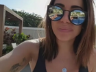 Anitta faz vídeo para agradecer show em trio da Banda Eva