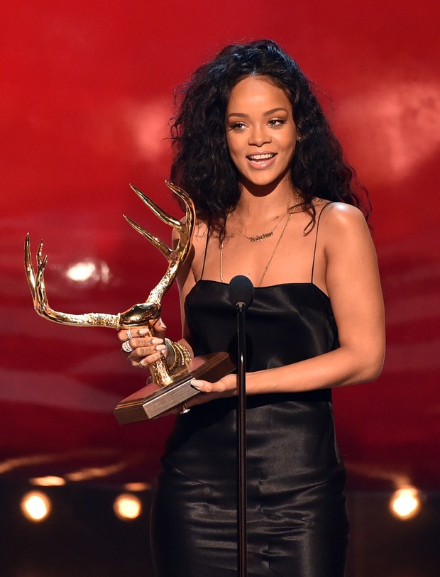 Rihanna ganha troféu de Mulher mais Desejada (Foto: AFP)
