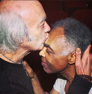 Gilberto Gil e Erasmo Carlos (Foto: Reprodução/ Instagram)