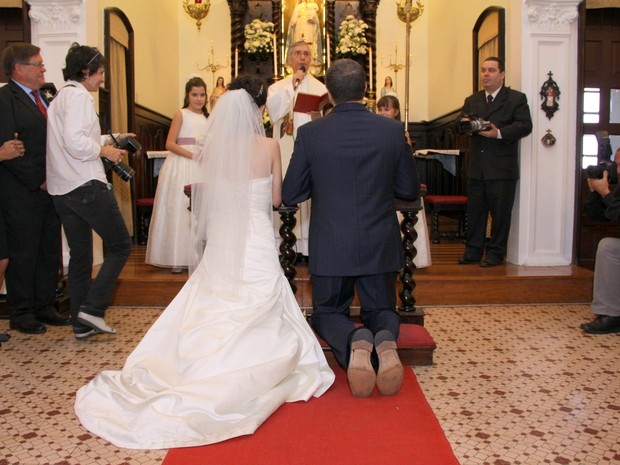 Casamento de Leonardo Franco (Foto: Alex Palarea / AgNews)