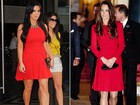 Vestido de Kate Middleton é versão comportada do de Kim Kardashian