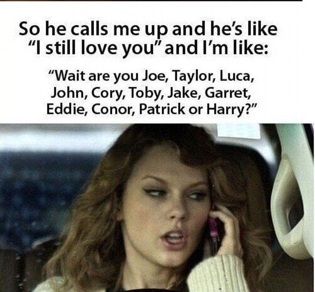 Memes de Taylor Swift (Foto: Reprodução / Twitter)