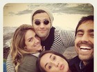 Bruno Gagliasso, Giovanna Ewbank e Ricardo Pereira curtem viagem