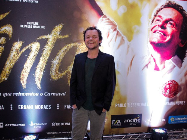 Matheus Nachtergaele em pré-estreia de filme em São Paulo (Foto: Marcos Ribas/ Foto Rio News)