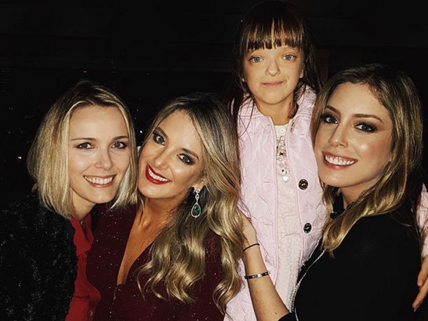 Ticiane Pinheiro comemora aniversário com a filha, Rafaella Justus, e Fabiana Justus em São Paulo (Foto: Instagram/ Reprodução)