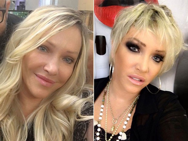 Deborah Blando: antes e depois (Foto: Instagram/ Reprodução)
