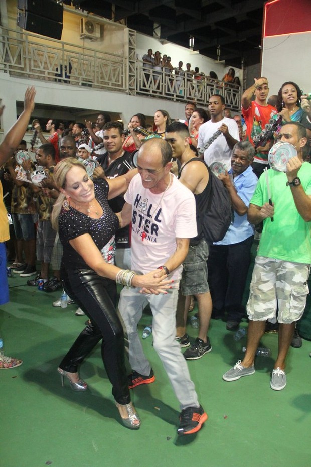 Susana Vieira dança com Christian Audigier (Foto: Rodrigo dos Anjos / AG. News)