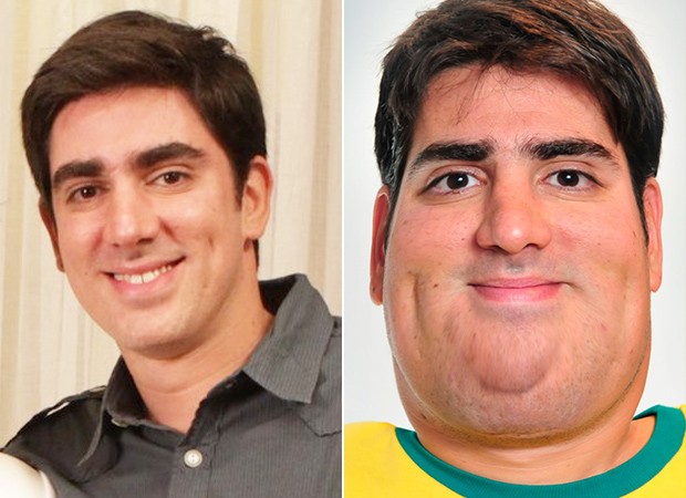 Famosos Fat - Marcelo Adnet (Foto: Reprodução/EGO)
