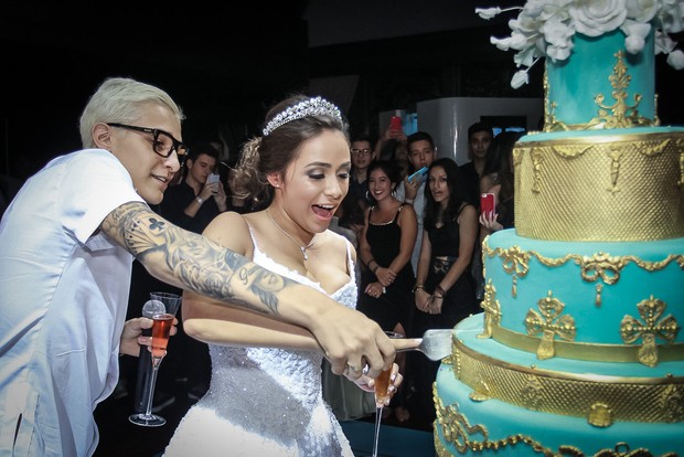 MC Gui efaz show em festa de debutante de de Isabela Xavier (Foto: Raphael Castello/AgNews)