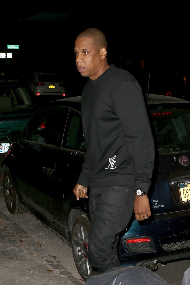 Jay-Z em Nova York, nos Estados Unidos (Foto: AKM-GSI/ Agência)